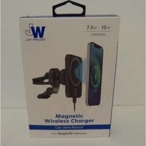 JW Just Wireless Magnetic Wireless Charger Car Vent Mount For MagSafe iPhones